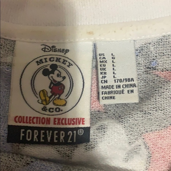 Collection Exclusive Mickey Crop Top - Picture 4 of 4